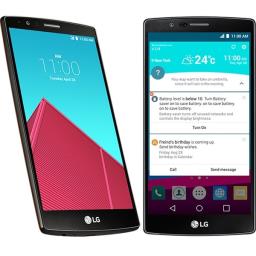 گوشی موبایل ال‌جی مدل G4 دو سیم کارته مدل 32 گیگابایتی قاب چرمی LG G4 32GB Dual SIM - H818P ال جی