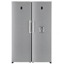 یخچال فریزر دوقلوی ال جی مدل LF218SRD-LF218SFL LG LF218SRD-LF218SFL Refrigerator ساید بای ساید